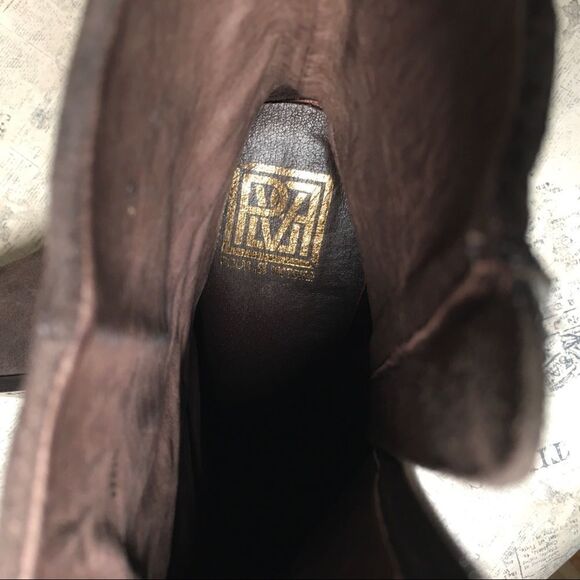 Pour la Victoire Brown Suede Platform Ankle Boots - Picture 11 of 14